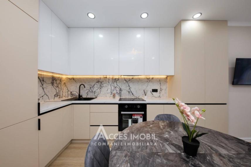 Bloc Nou! Botanica, str. Burebista, 1 cameră + living! Euroreparație!: 3