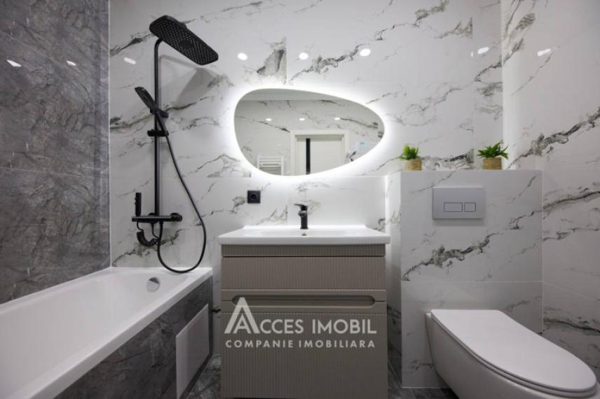 Bloc Nou! Botanica, str. Burebista, 1 cameră + living! Euroreparație!: 9