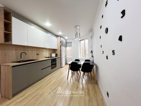 Inamstro! str. Ioana Radu, Buiucani, 2 camere + living. Euroreparație!: 4