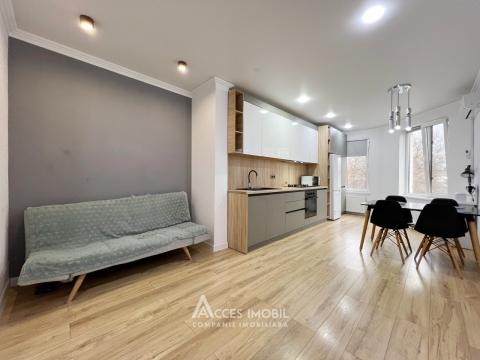 Inamstro! str. Ioana Radu, Buiucani, 2 camere + living. Euroreparație!: 5