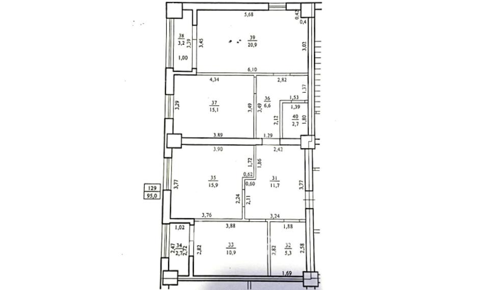 ExFactor! Botanica, Tudor Strisca street, 3 rooms + living! Euro repair!: 27
