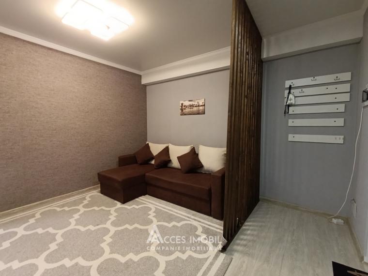 Chirie! Bloc Nou! Telecentru, str. Gh. Cașu, 1 cameră + living. Euroreparație!: 14