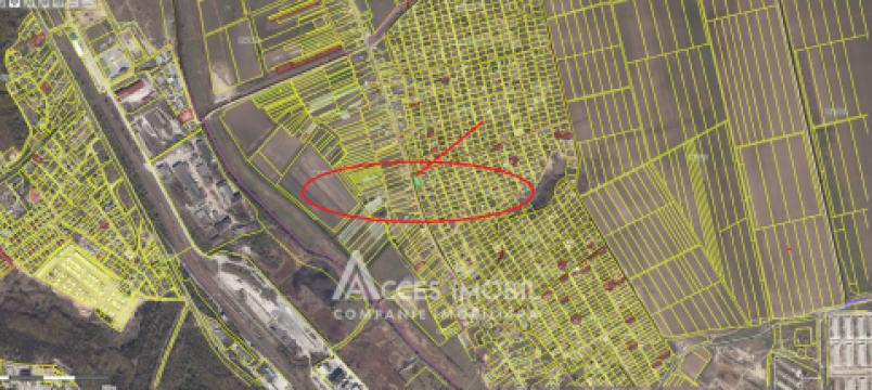 Teren pentru construcție 6.49 ari! Bîc, str. Grădinarilor!: 6