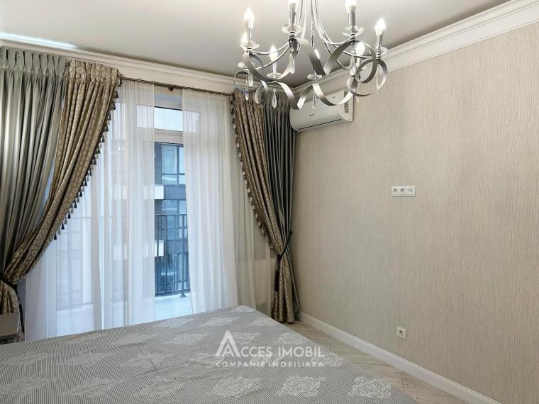 Varincom! Râșcani, bd. Renașterii, 2 camere + living. Euroreparație! Debara inclusă în preț!!!: 3