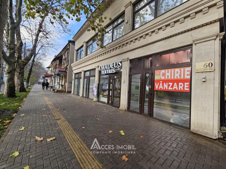 Chirie! Spațiu Comercial 480m2! Centru, str. 31 August 1989. Euroreparație!: 2