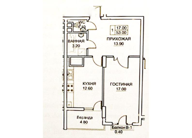 Exfactor! Ciocana, bd. Mircea cel Bătrân, 1 cameră + living. Variantă albă!: 2