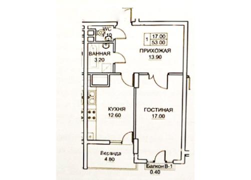 Exfactor! Ciocana, bd. Mircea cel Bătrân, 1 cameră + living. Variantă albă!: 2