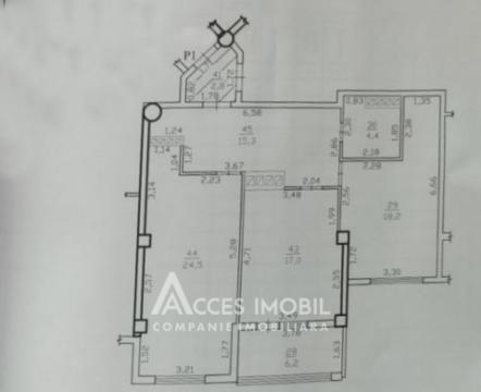 Basconslux! Centru, str. Melestiu, 2 camere. Variantă Albă!: 10
