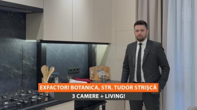 ExFactor! Botanica, Tudor Strisca street, 3 rooms + living! Euro repair!: 0