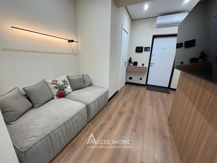 str. Calea Ieșilor, Sculeni, 1 cameră + living. Euroreparație!: 4