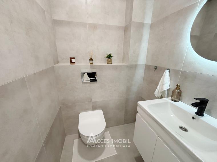 Bloc Nou! str. Cartușa, Durlești, 2 camere + living. Euroreparație!: 6