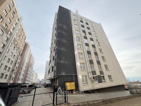 Bloc Nou! str. Cartușa, Durlești, 2 camere + living. Euroreparație!: 10