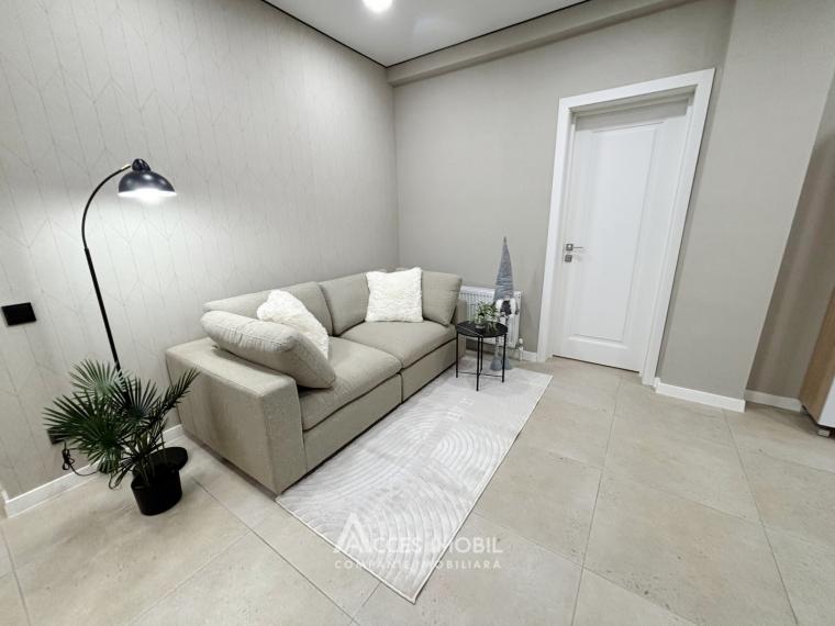 Bloc Nou! str. Cartușa, Durlești, 3 camere + living. Euroreparație!: 4