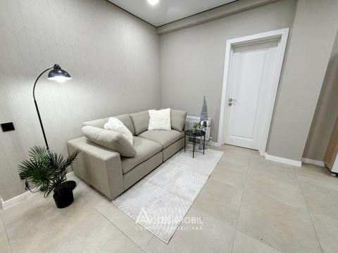 Bloc Nou! str. Cartușa, Durlești, 3 camere + living. Euroreparație!: 4