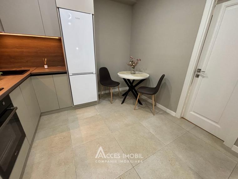 Bloc Nou! str. Cartușa, Durlești, 3 camere + living. Euroreparație!: 5