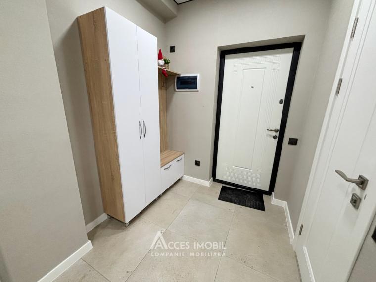 Bloc Nou! str. Cartușa, Durlești, 3 camere + living. Euroreparație!: 9