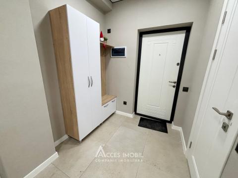 Bloc Nou! str. Cartușa, Durlești, 3 camere + living. Euroreparație!: 9