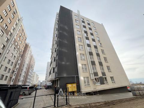Bloc Nou! str. Cartușa, Durlești, 3 camere + living. Euroreparație!: 11