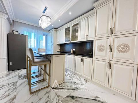 Varincom! Rascani, Renasterii Nationale avenue, 3 rooms + living. Premium Repair! + Pantry 10m2!: 10