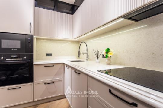 OASIS! Rascani, Bogdan Voievod street, 2 rooms + living. Euro repair!: 5