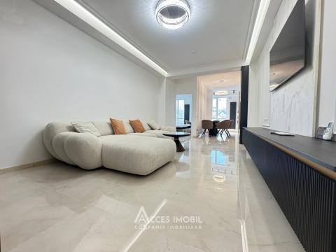 Chirie! Bloc Nou! Durlești, str. Tudor Vladimirescu, 1 cameră + living. Reparație Premium!: 1