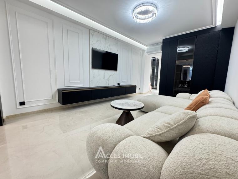 Chirie! Bloc Nou! Durlești, str. Tudor Vladimirescu, 1 cameră + living. Reparație Premium!: 2