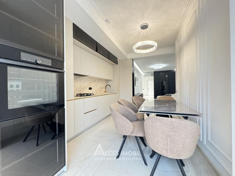 Chirie! Bloc Nou! Durlești, str. Tudor Vladimirescu, 1 cameră + living. Reparație Premium!: 4