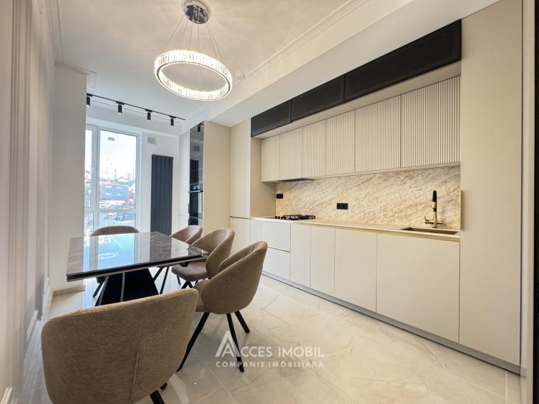 Chirie! Bloc Nou! Durlești, str. Tudor Vladimirescu, 1 cameră + living. Reparație Premium!: 6