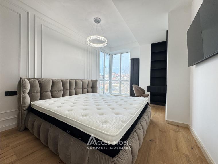 Chirie! Bloc Nou! Durlești, str. Tudor Vladimirescu, 1 cameră + living. Reparație Premium!: 7