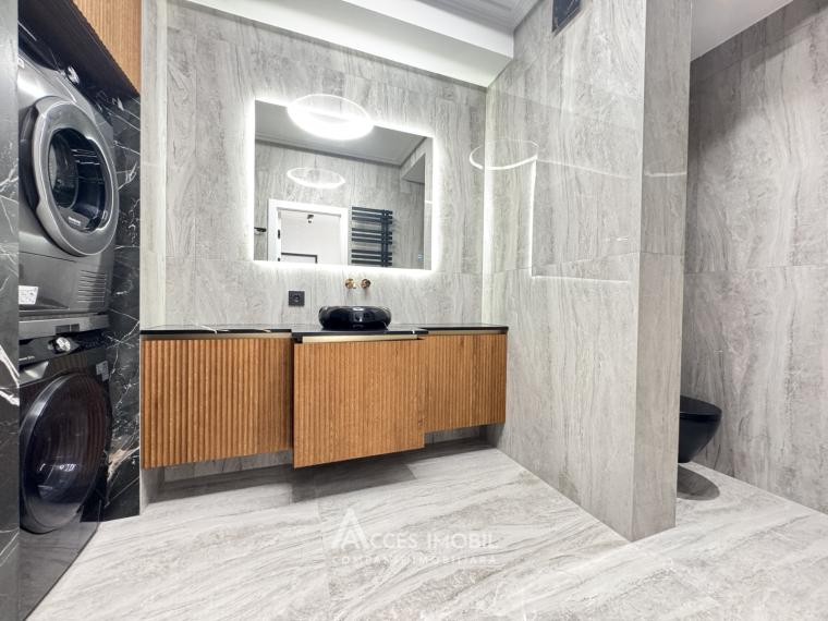 Chirie! Bloc Nou! Durlești, str. Tudor Vladimirescu, 1 cameră + living. Reparație Premium!: 10