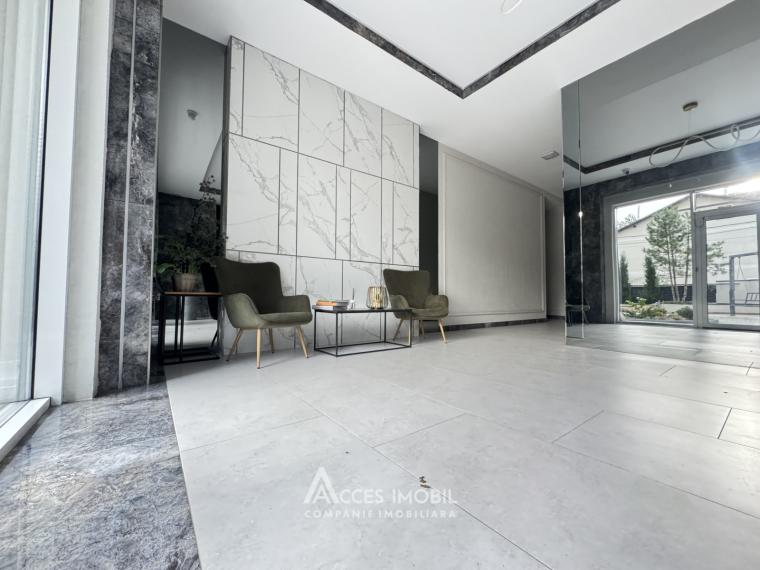 Chirie! Bloc Nou! Durlești, str. Tudor Vladimirescu, 1 cameră + living. Reparație Premium!: 13