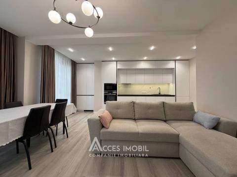 Chirie! Bloc Nou! str. Bălți, Centru, 1 cameră + living! Euroreparație!: 2