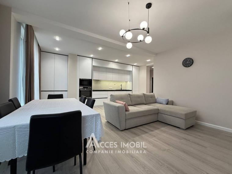 Chirie! Bloc Nou! str. Bălți, Centru, 1 cameră + living! Euroreparație!: 3