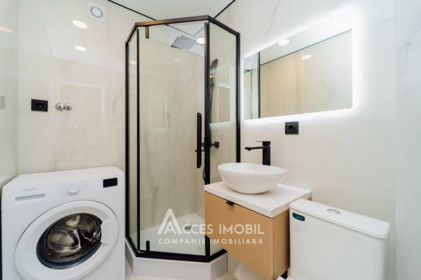 Ботаника, ул. Трандафирилор, 2 комнаты + гостиная! Евроремонт! Середина дома!: 6