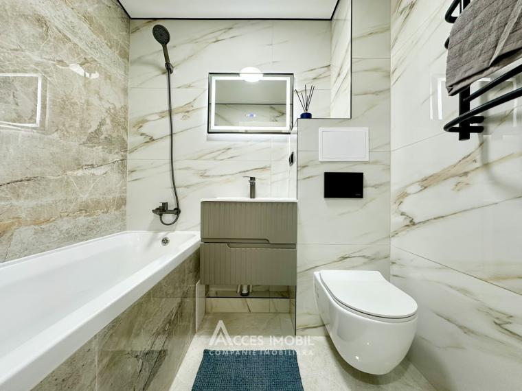 бул. Мирча чел Бэтрын, Чеканы, 1 комната + гостиная. Евроремонт! Середина Дома!: 5