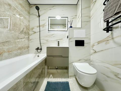 бул. Мирча чел Бэтрын, Чеканы, 1 комната + гостиная. Евроремонт! Середина Дома!: 5