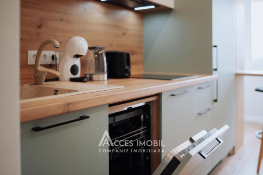 Ultra Centru, str. Alexandr Pușkin — apartament cu 2 camere + living, reparație Premium!: 5