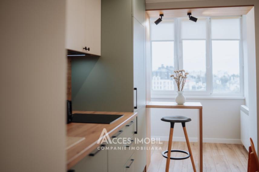 Ultra Centru, str. Alexandr Pușkin — apartament cu 2 camere + living, reparație Premium!: 6