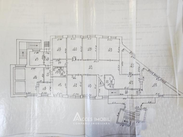 Spațiu comercial și locativ 706 m², de vânzare în Centru, str. Vladimir Korolenko!: 16