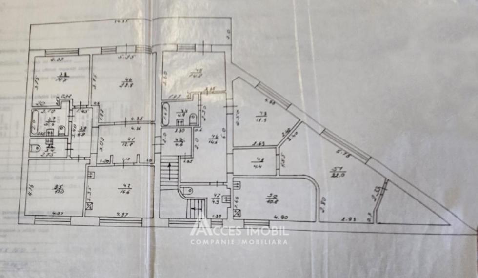 Spațiu comercial și locativ 706 m², de vânzare în Centru, str. Vladimir Korolenko!: 18