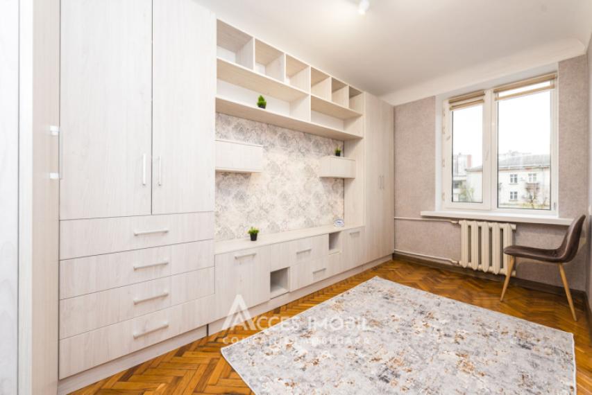 Центр, бул. Григоре Виеру, 2 комнаты! Евроремонт!: 4