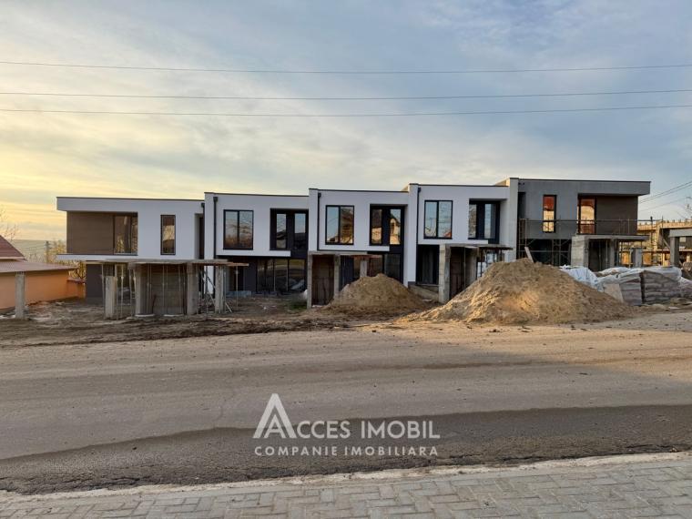 Casă în 2 niveluri! Grătiești, str. Prieteniei, 115m2 + 2 ari! Variantă albă! + Terasă!: 0