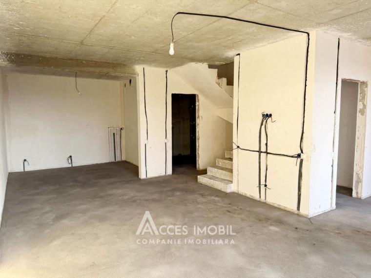 Casă în 2 niveluri! Grătiești, str. Prieteniei, 115m2 + 2 ari! Variantă albă! + Terasă!: 4