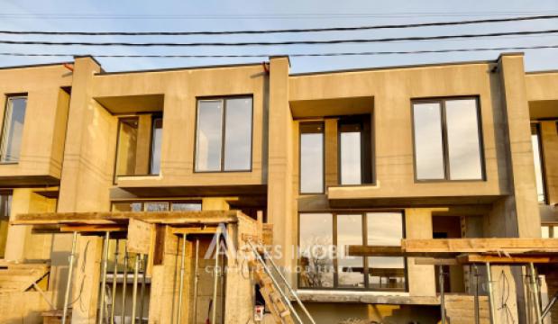 Casă în 2 niveluri! Grătiești, str. Prieteniei, 115m2 + 2 ari! Variantă albă! + Terasă!: 6