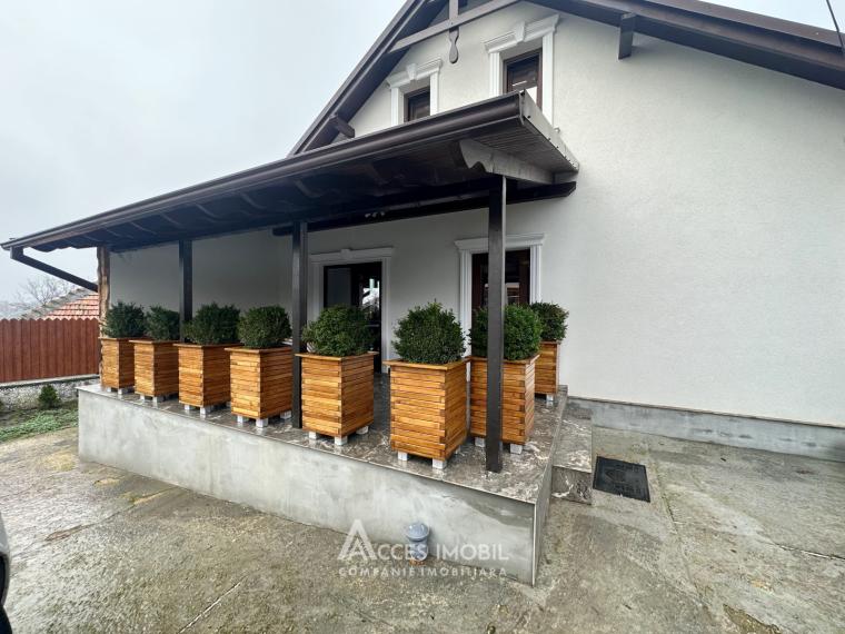 Casă în 2 niveluri! Trușeni, str. Ștefan cel Mare, 108m2 + 4 ari. Euroreparație!: 0