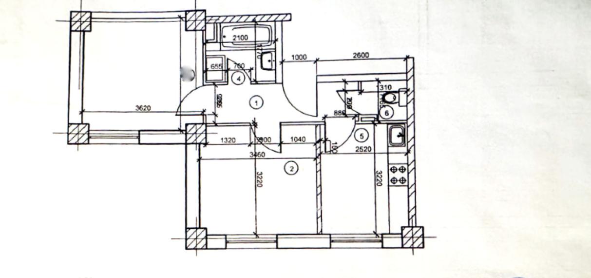 Ecosem Grup! Botanica, str. Băcioii Noi, 2 camere! Varianta Albă!: 10