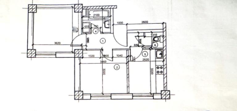 Ecosem Grup! Botanica, str. Băcioii Noi, 2 camere! Varianta Albă!: 10