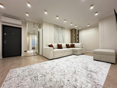 Exfactor! Buiucani, str. Vasile Lupu, 2 camere + living. Euroreparație!: 4