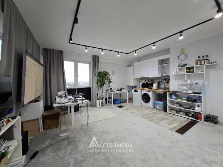 Inamstro! Râșcani, str. Alecu Russo, 2 camere + living. Euroreparație!: 3