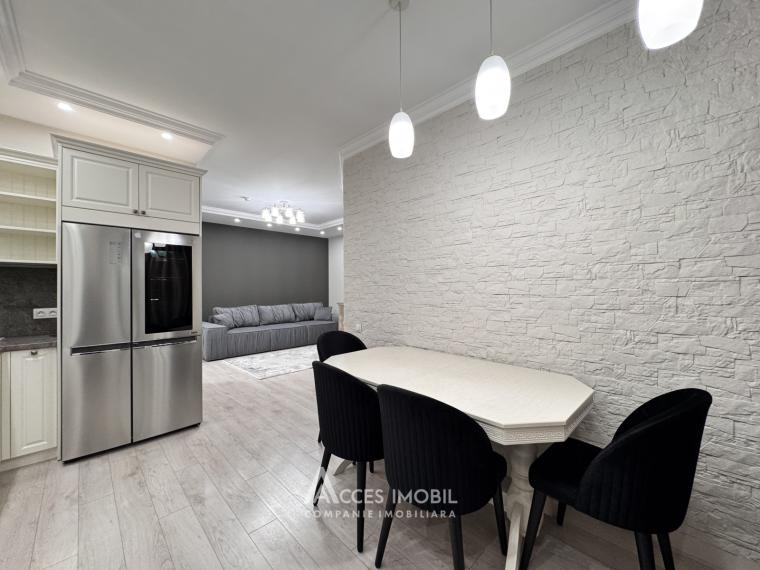 Exfactor! Buiucani, str. Calea Ieșilor, 2 camere + living. Euroreparație!: 3